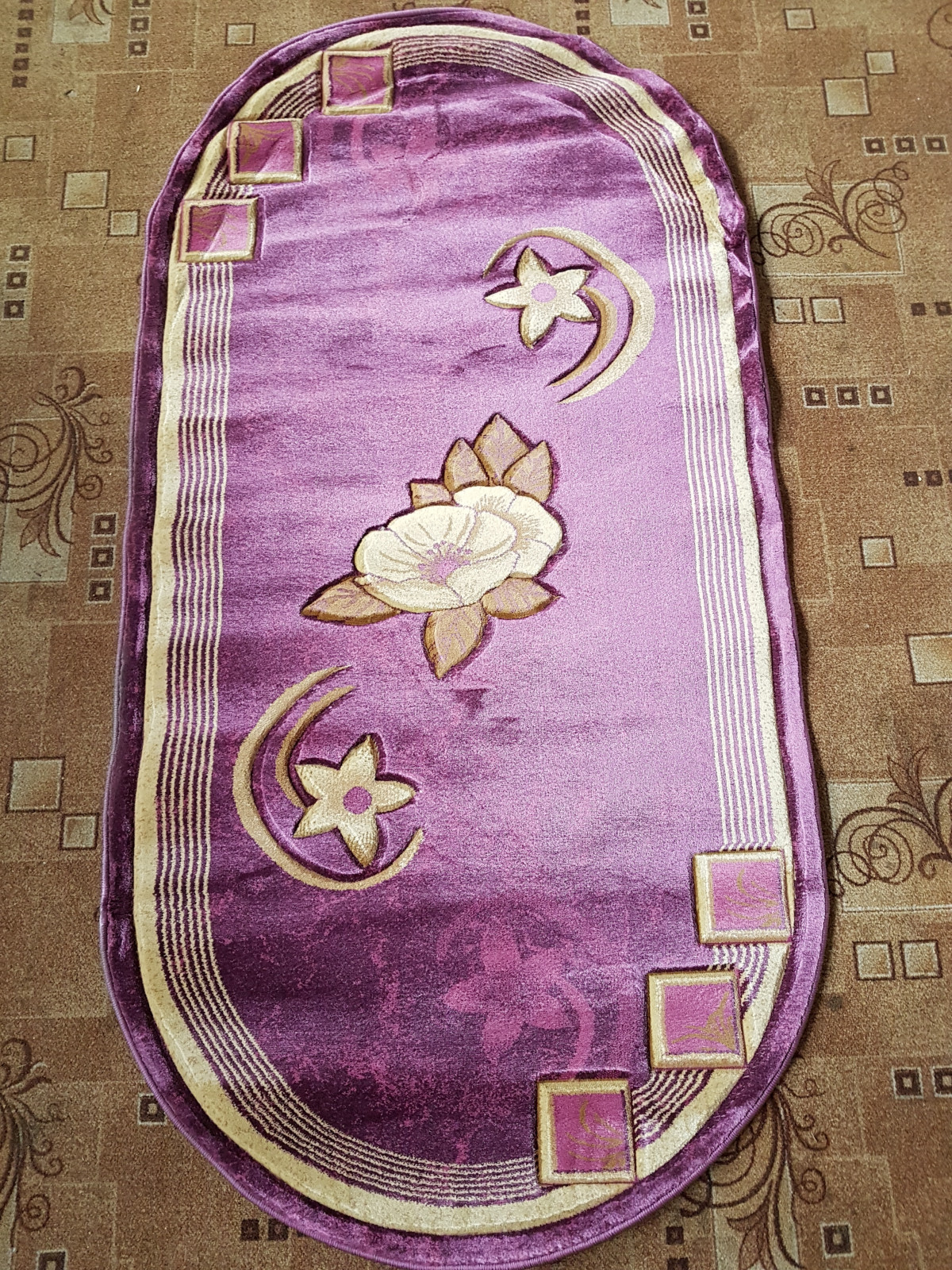 PACIFIC CARVING - 0320 - VIOLET/CREAM
