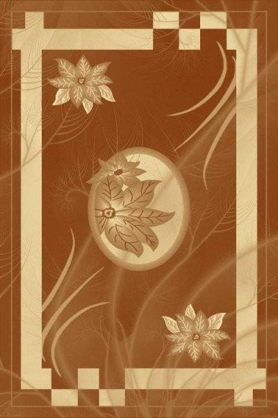 PACIFIC CARVING - 0417 - BROWN / CREAM