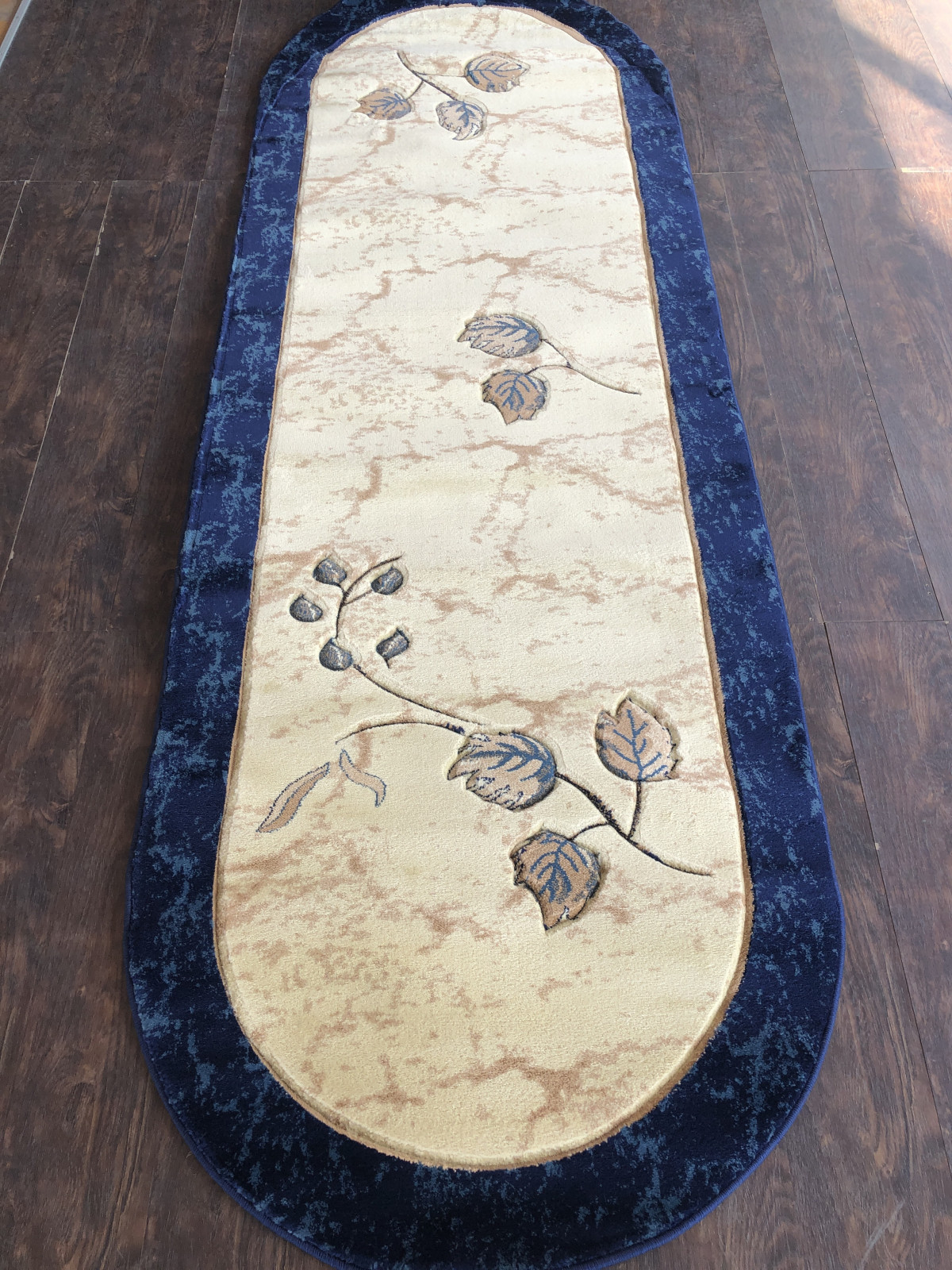 PACIFIC CARVING - 106 - CREAM / NAVY