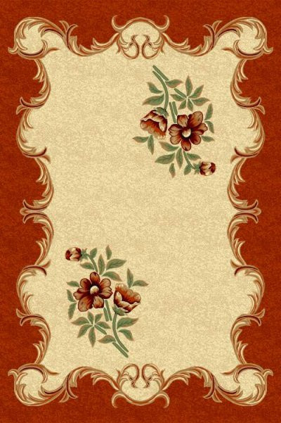 PACIFIC CARVING - 250 - CREAM/RED