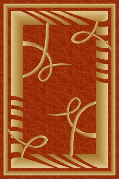 PACIFIC CARVING - 513 - red/dark beige