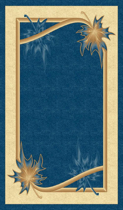 PACIFIC CARVING - 549 - NAVY / CREAM