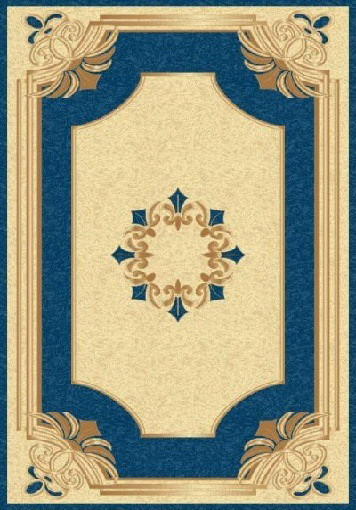 PACIFIC CARVING - 58 - CREAM / NAVY
