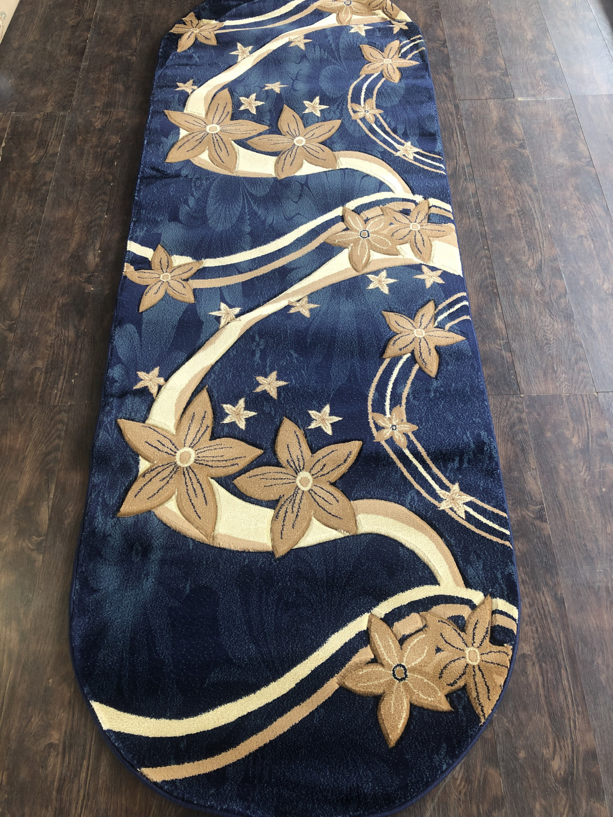 PACIFIC CARVING - 585 - NAVY / CREAM