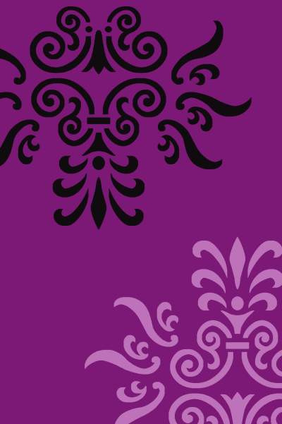 PACIFIC CARVING - 592 - VIOLET/BLACK