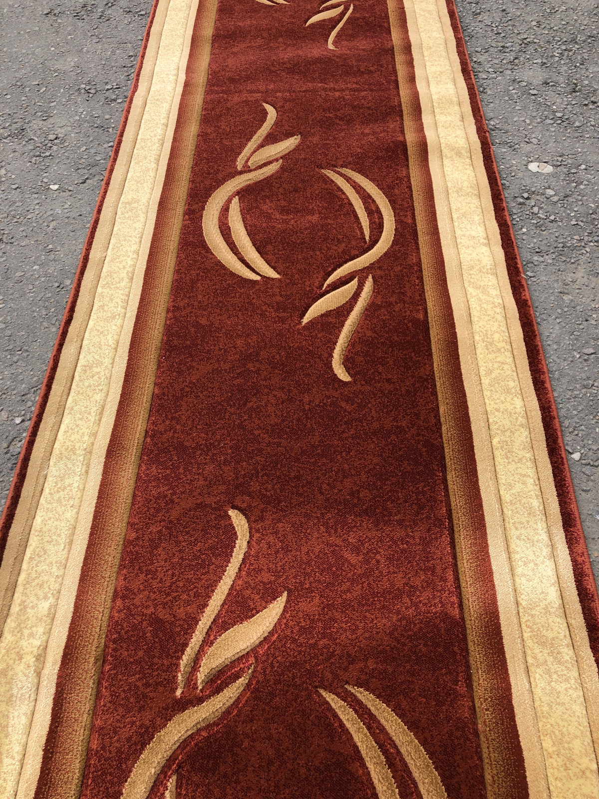 PACIFIC CARVING - 94 - CREAM/BORDEAUX