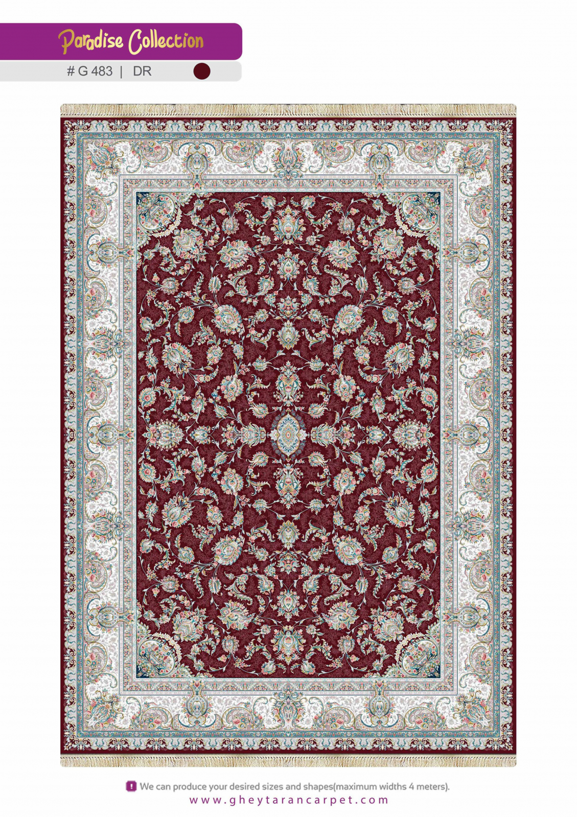 PARADISE 1200 ACRYLIC - G483 DR - 000