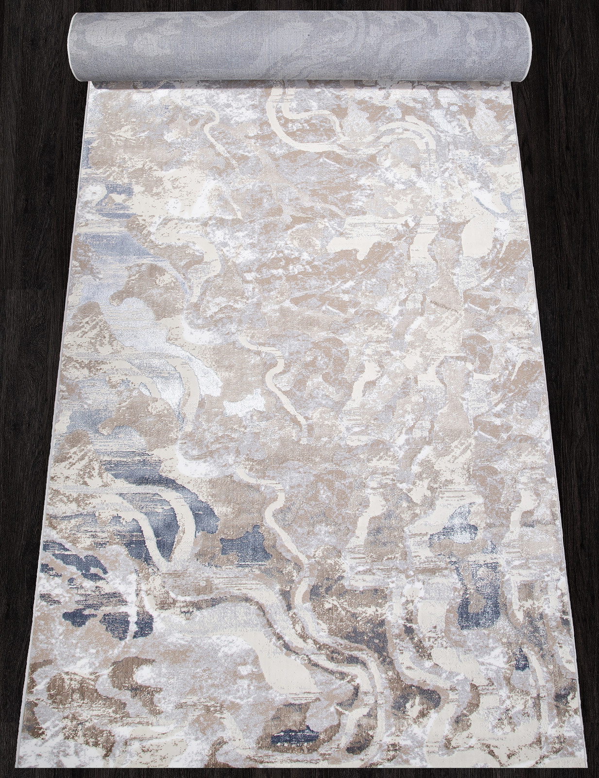 PERU - D070A - CREAM SHIRINK / BLUE FDY
