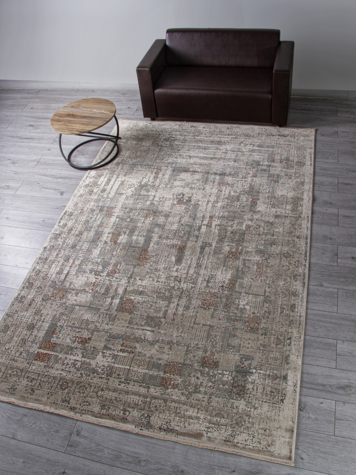 ROYAL - G078J2 - D.GREY / BEIGE