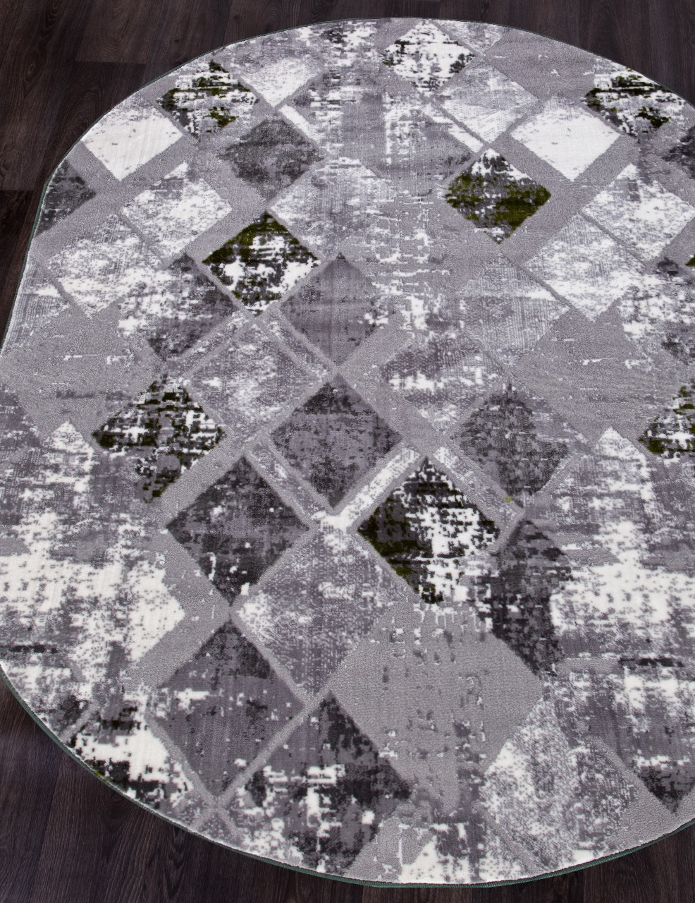 SATINE - S110B - KOYU GREY COKEN / GREEN