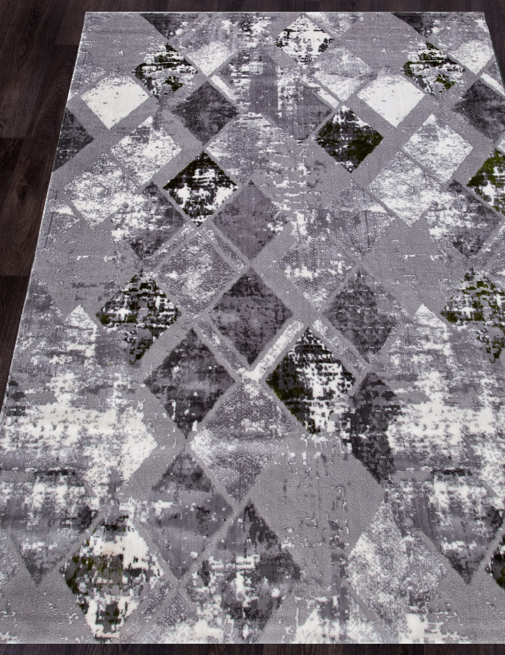 SATINE - S110B - KOYU GREY COKEN / GREEN
