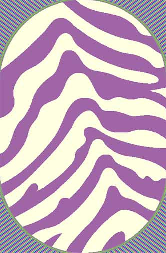 SHAGGY ULTRA - s604 - CREAM-LILAC