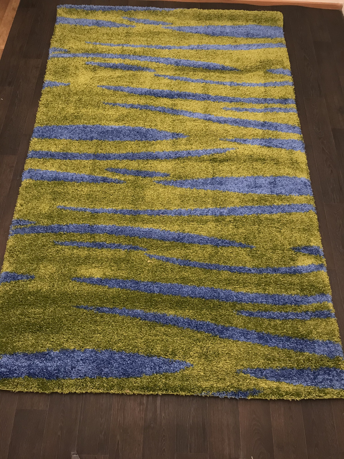 SHAGGY ULTRA - S608 - GREEN-BLUE