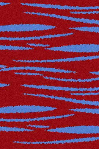 SHAGGY ULTRA - s608 - RED-BLUE