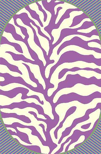 SHAGGY ULTRA - s614 - LILAC-CREAM