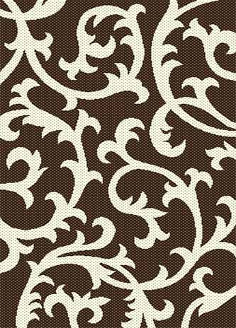 SHAGGY ULTRA - s627 - BROWN-CREAM