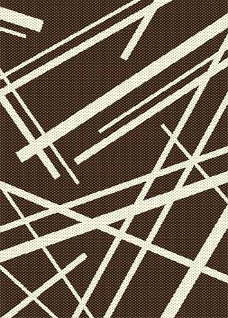SHAGGY ULTRA - s638 - BROWN-CREAM