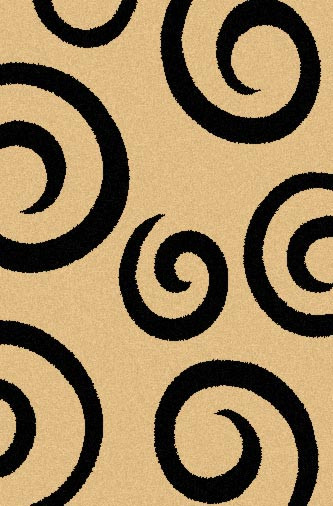 SHAGGY ULTRA - s690 - BEIGE-BLACK