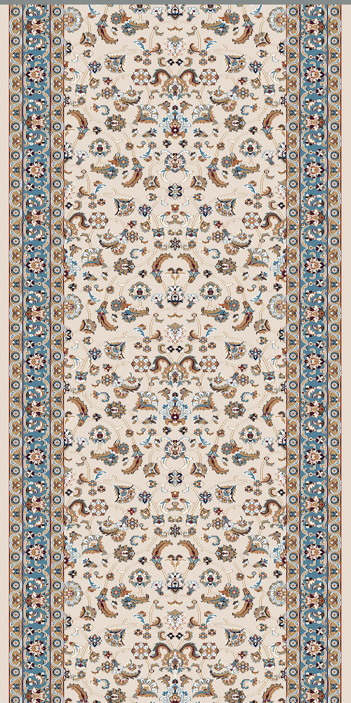 SHAHREZA - d210 - CREAM-BLUE 2
