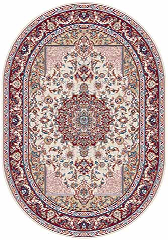 SHAHREZA - d212 - CREAM-RED