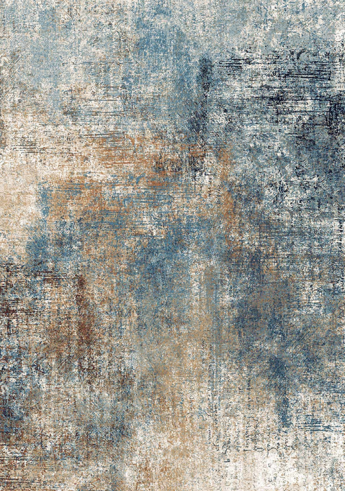 SHAHREZA - D479 - CREAM-BLUE