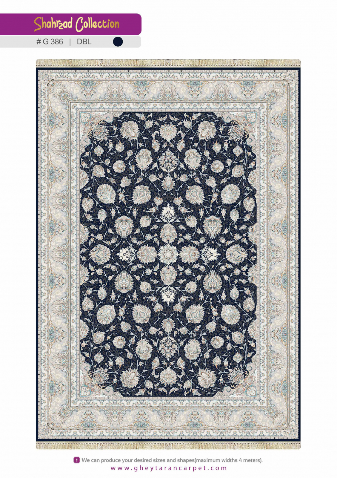 SHAHRZAD 1500 ACRYLIC - G386 DBL - 000