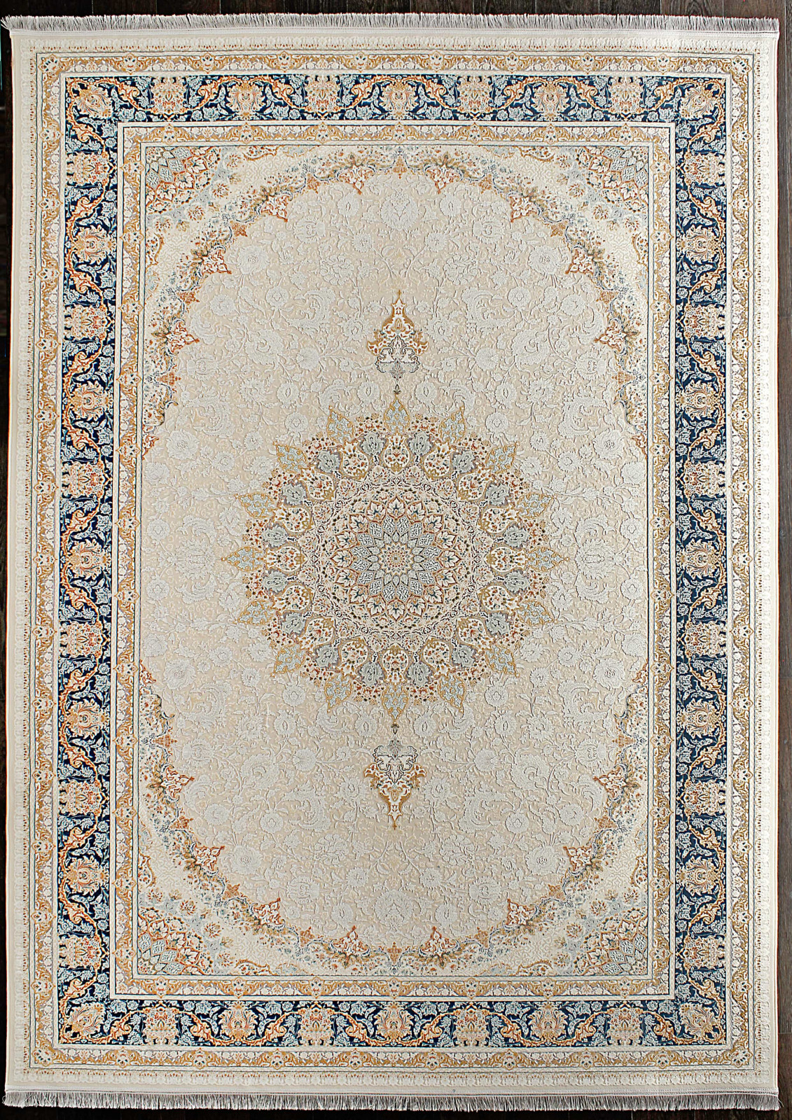 SHIRAZ - 9510 - CREAM /BLUE
