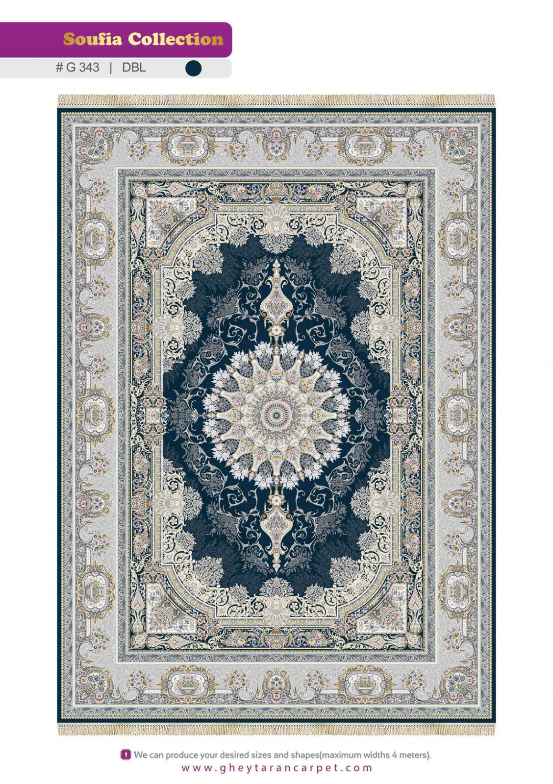 SOUFIA 1500 ACRYLIC - G343 DBL - 000