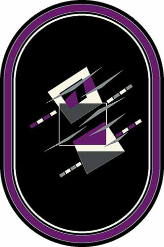 SUNRISE - mrt8 - BLACK-VIOLET
