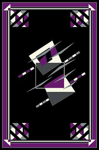 SUNRISE - mrt8 - BLACK-VIOLET