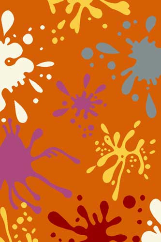 SUNRISE - v829 - ORANGE-GRAY