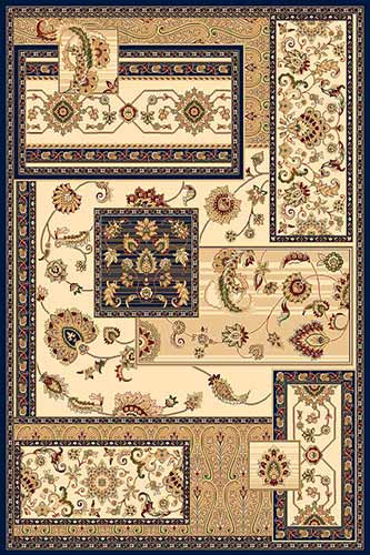 VALENCIA DELUXE - d248 - CREAM-NAVY