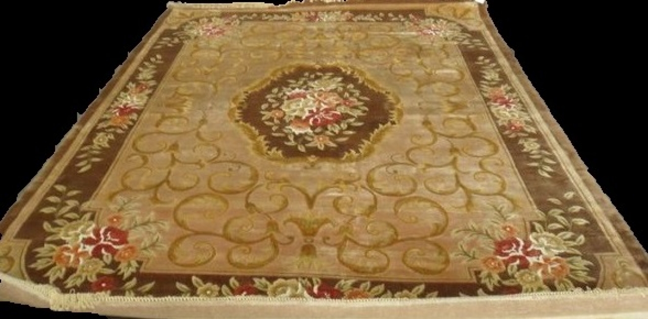 Woolen Machine-made carpets - STPY-91 - CAMEL