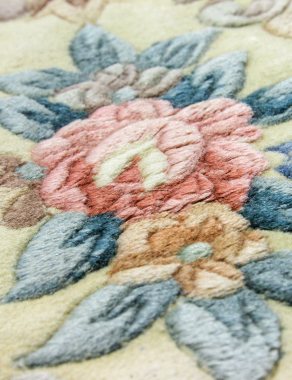 90 LINE WOOLEN HANDK-KNOTTED - 0020 - 240