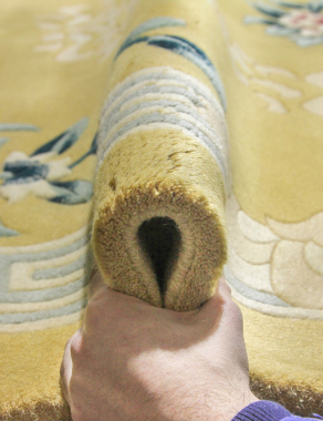 90 LINE WOOLEN HANDK-KNOTTED - 0023 - GOLD