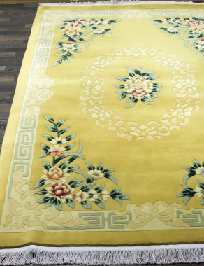 90 LINE WOOLEN HANDK-KNOTTED - 0023 - GOLD