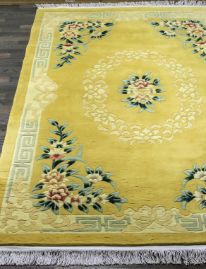 90 LINE WOOLEN HANDK-KNOTTED - 0023 - GOLD