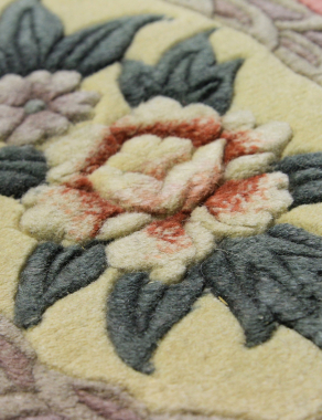 90 LINE WOOLEN HANDK-KNOTTED - 0083 - PINK