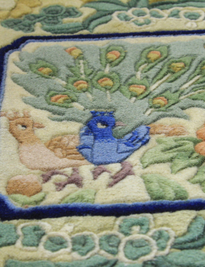 90 LINE WOOLEN HANDK-KNOTTED - 1871 - 410