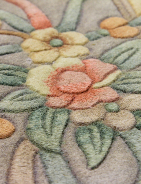90 LINE WOOLEN HANDK-KNOTTED - 3871 - 240