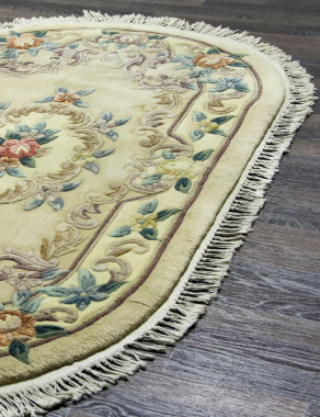 90 LINE WOOLEN HANDK-KNOTTED - 50010 - BEIGE