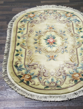 90 LINE WOOLEN HANDK-KNOTTED - 50010 - BEIGE