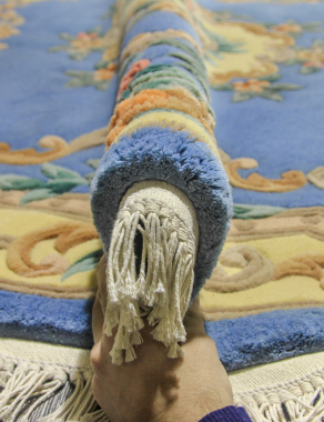 90 LINE WOOLEN HANDK-KNOTTED - 510 - 431