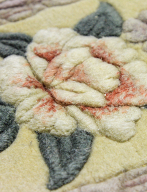 90 LINE WOOLEN HANDK-KNOTTED - 6057 - PINK