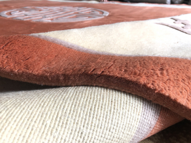 90 LINE WOOLEN HANDK-KNOTTED - 6101 - TERRA