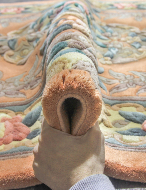 90 LINE WOOLEN HANDK-KNOTTED - 6116 - 385