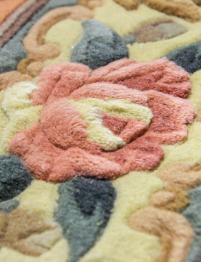 90 LINE WOOLEN HANDK-KNOTTED - 6116 - 385