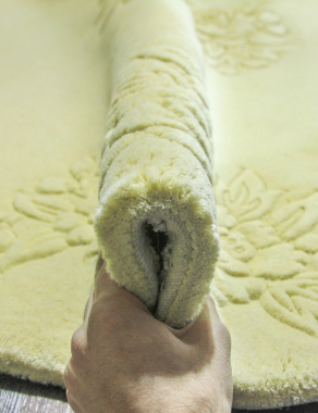 90 LINE WOOLEN HANDK-KNOTTED - 7006 - CREAM