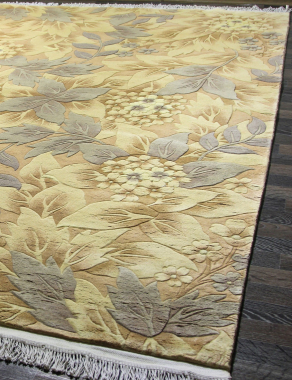 90 LINE WOOLEN HANDK-KNOTTED - 9611 - BEIGE