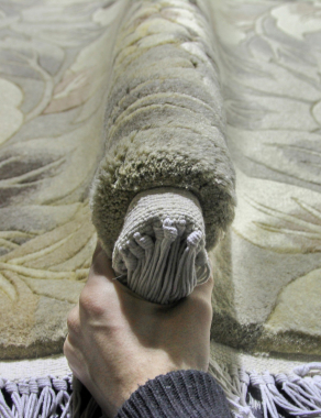 90 LINE WOOLEN HANDK-KNOTTED - 9611 - NATURAL